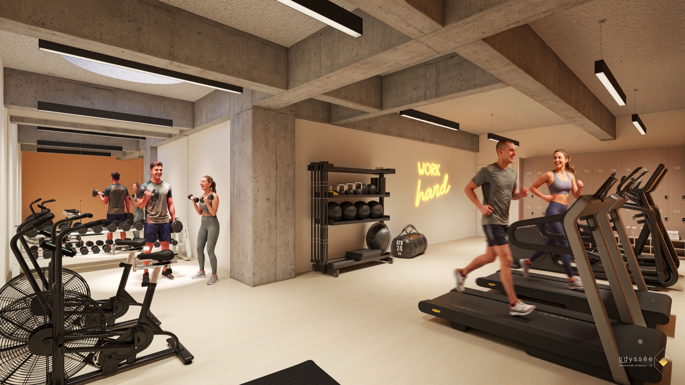 Salle de sport Square